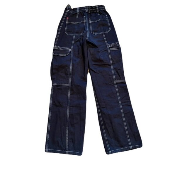 BDG By Urban Outfitters 26 Black Rave Y2K Festival Pants - Picture 2 of 4